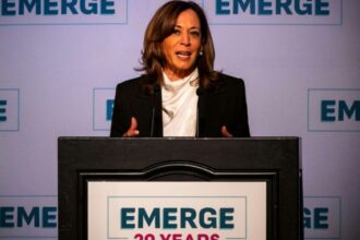 Kamala Harris Makes Initial Pitch to Rally Democratic Unity In SF Speech