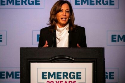 Kamala Harris calls tariff war the “greatest man-made economic crisis in modern presidential history” – CBS News