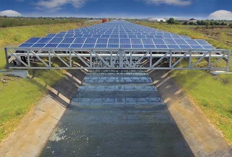 Solar canal pilot may one day help California achieve its ambitious climate, energy goals