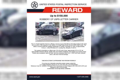 Join the Chase: 0K Reward for Tips on Richmond Post Office Heist!