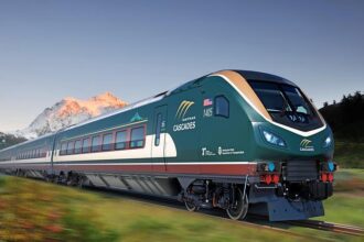 Passenger train, semitruck crash in South Bay