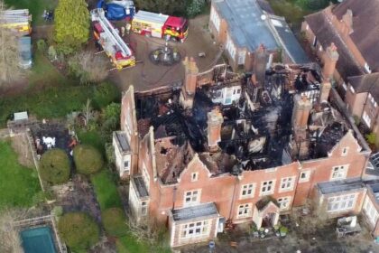 Unraveling the Mystery: Arson Investigation Launched After Fire Engulfs Historic San Ramon Home