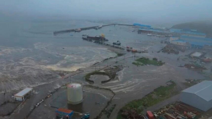 Tsunami seen rocking boats near San Francisco in time-lapse video – FOX Weather