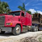 Chaos on the Streets: Truck Plows into Crockett Home’s Yard!